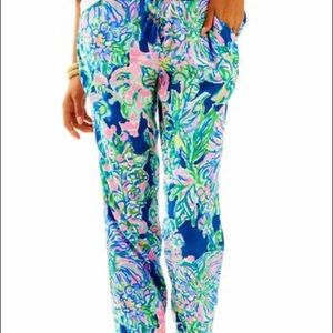 Lilly🌴Pulitzer Piper pants in Exotic Escapade size small